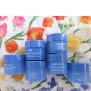 New Bundle of 6 Laneige Beauty Sleep In A Jar WATER SLEEPING MASK_EX